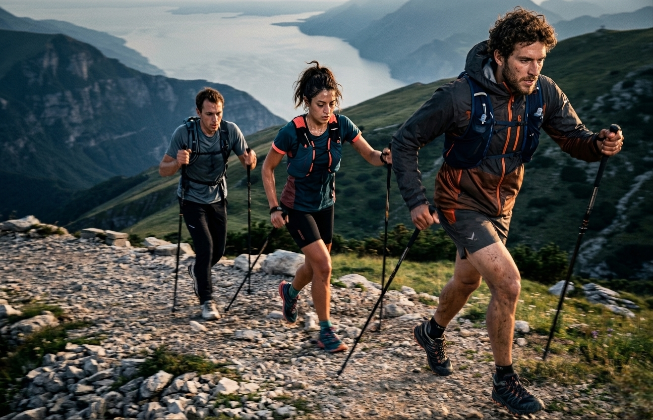SPEED HIKING al tramonto ⚡